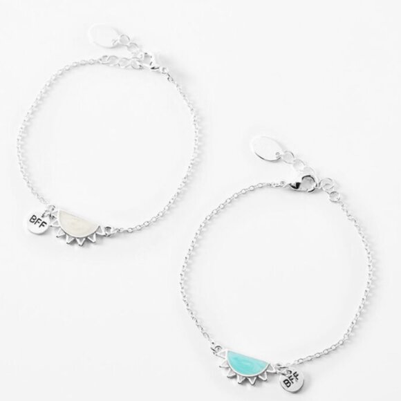 Icing Best Friends Split Sun Chain Bracelets - Picture 1 of 2